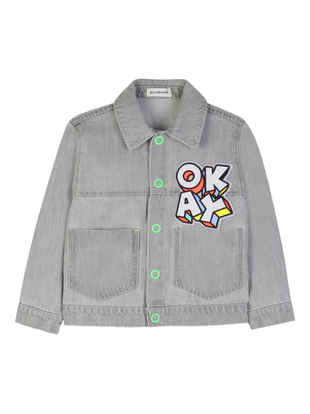 Billieblush Giacca con applicazioni - Grigio