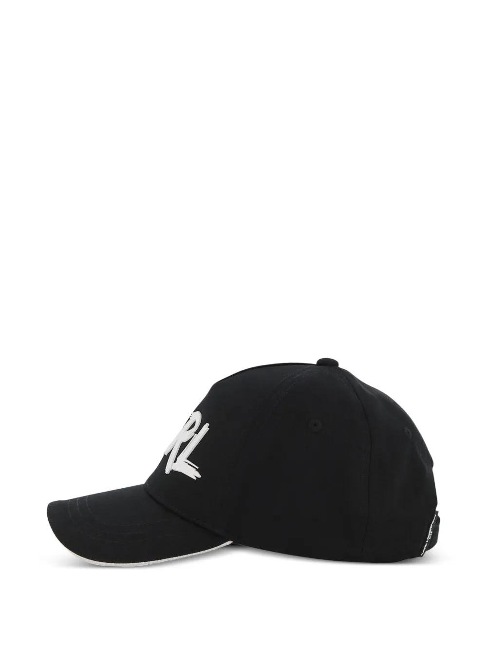 Karl Lagerfeld Kids Pet met logoprint Zwart