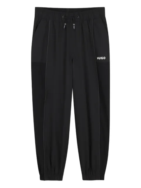 HUGO KIDS logo track pants