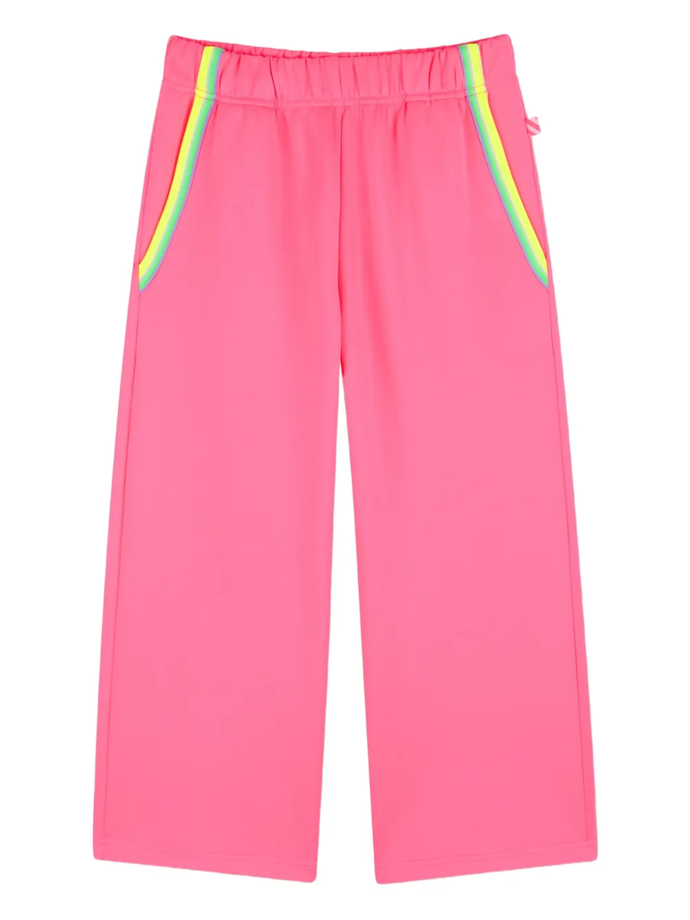 Billieblush neon-trim trousers - Rosa