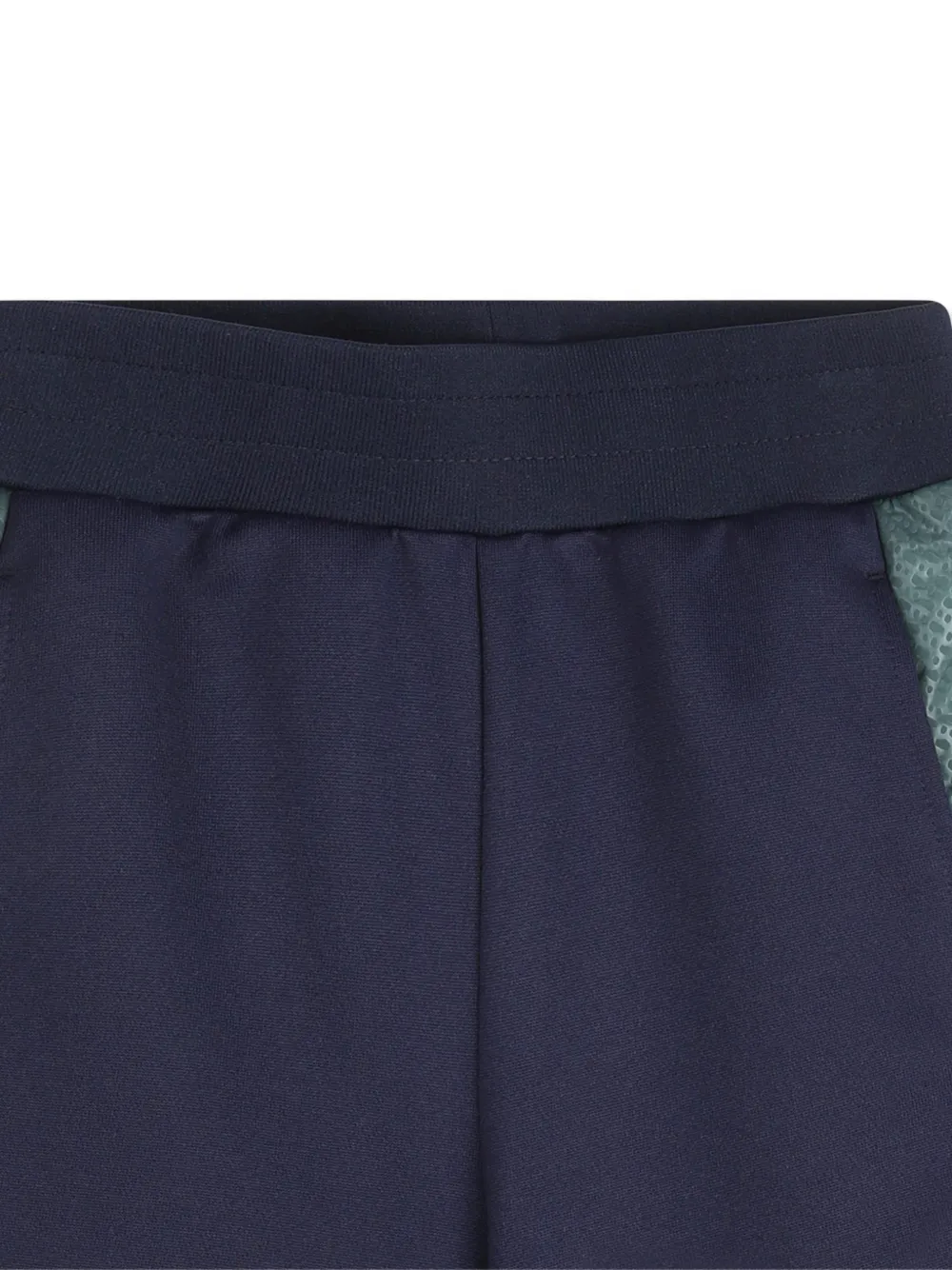  Boss Kidswear Bermudas Con Paneles - Azul 