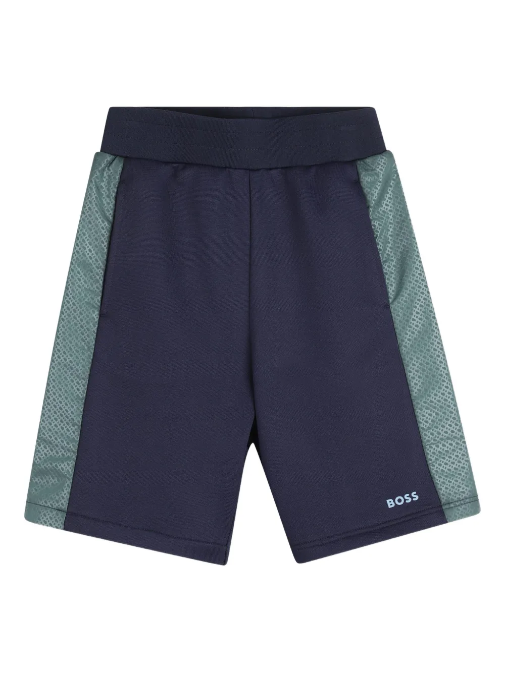 BOSS Kidswear Shorts con inserti - Blu