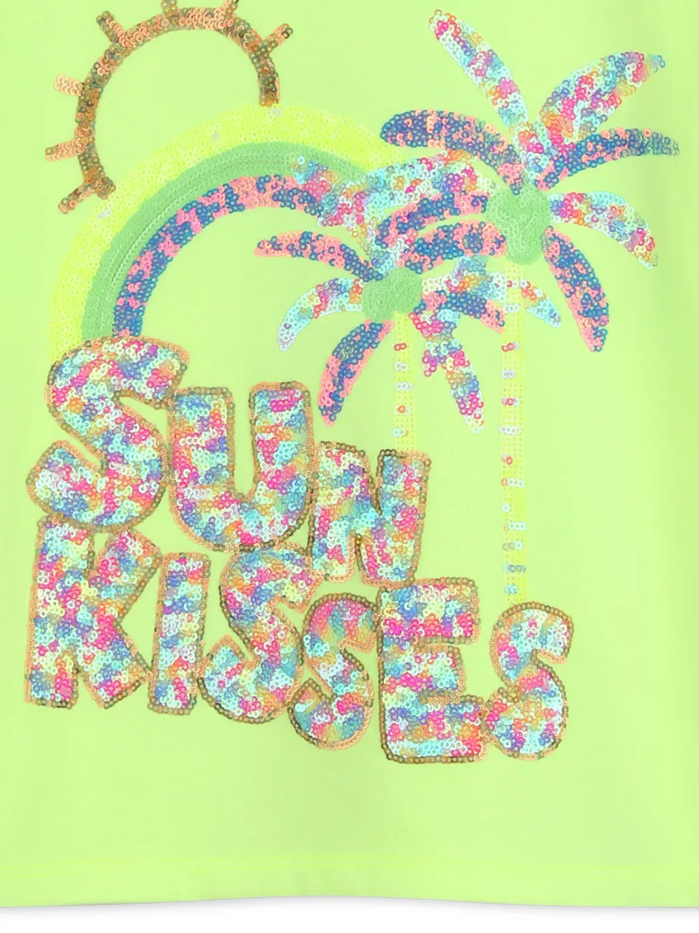 Billieblush T-shirt verfraaid met pailletten Groen