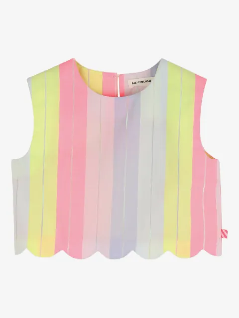 Billieblush striped-pattern top
