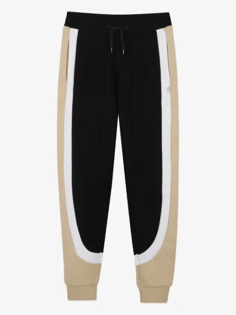 BOSS Kidswear drawstring panelled tracksuit bottoms