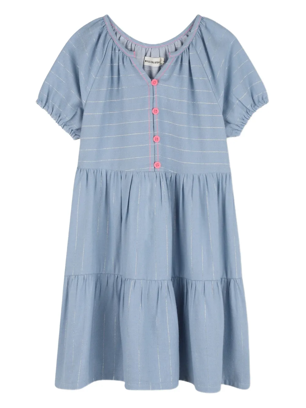 Billieblush Abito a balze con maniche corte