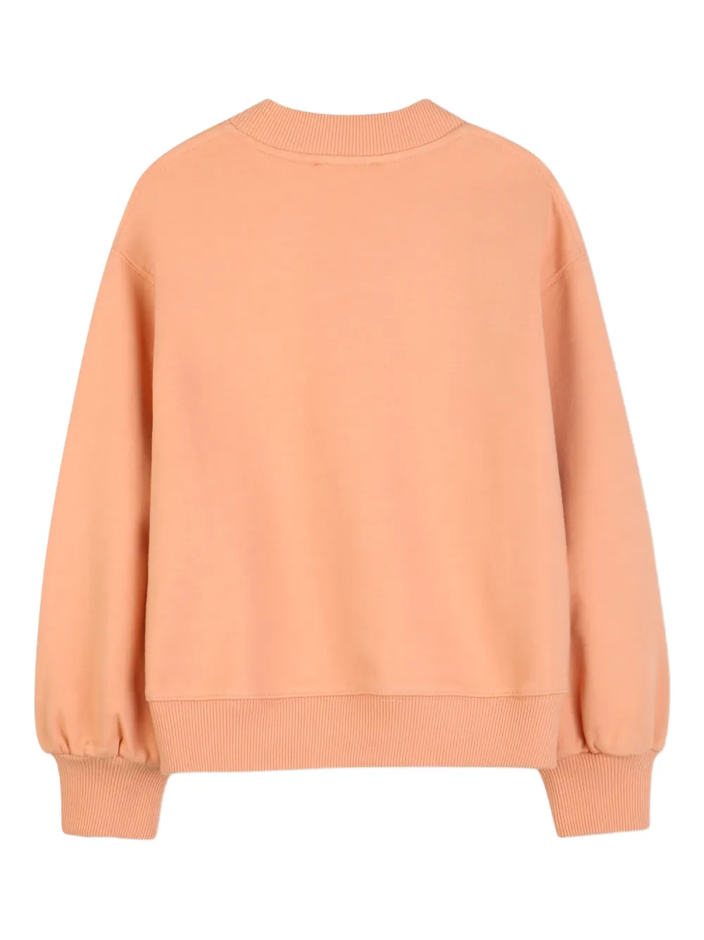 Chloé Kids Top met logoprint Oranje