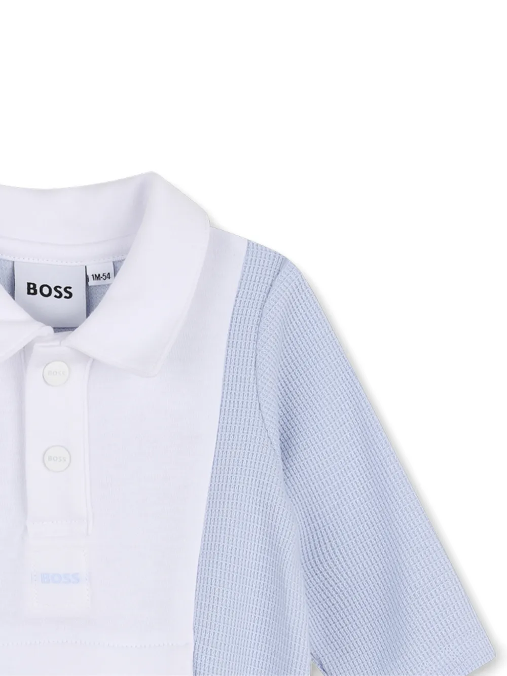  Boss Kidswear Pelele Con Cuello - Azul 