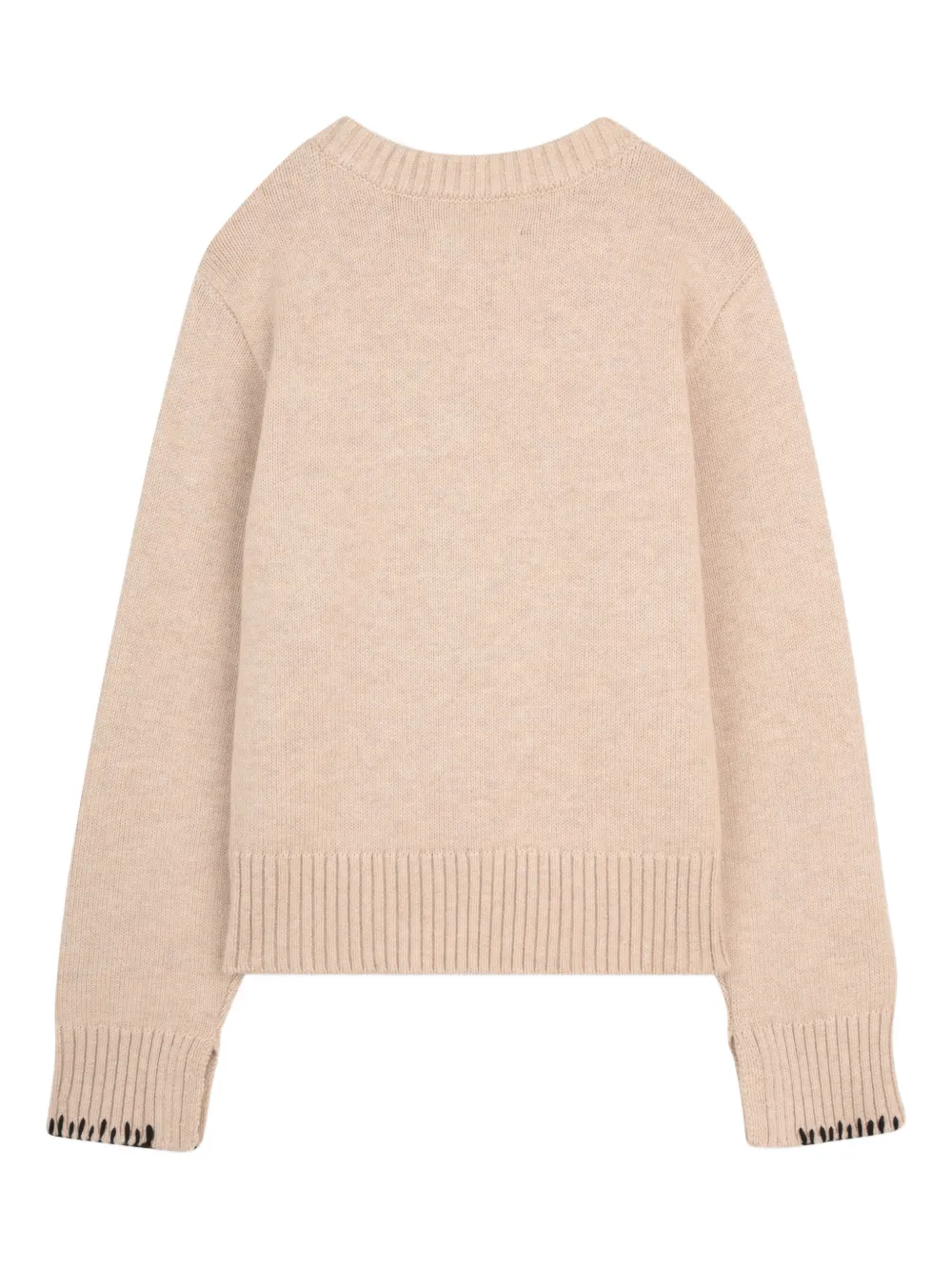 Zadig & Voltaire Kids Trui met halve knoop Roze