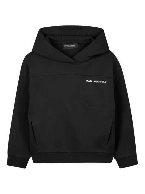 Karl Lagerfeld Kids hoodie estampada