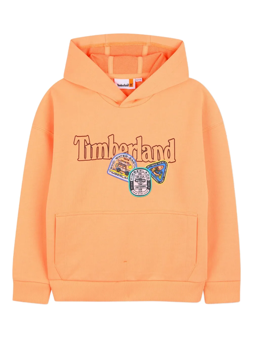 Timberland Kids Felpa con cappuccio - Arancione