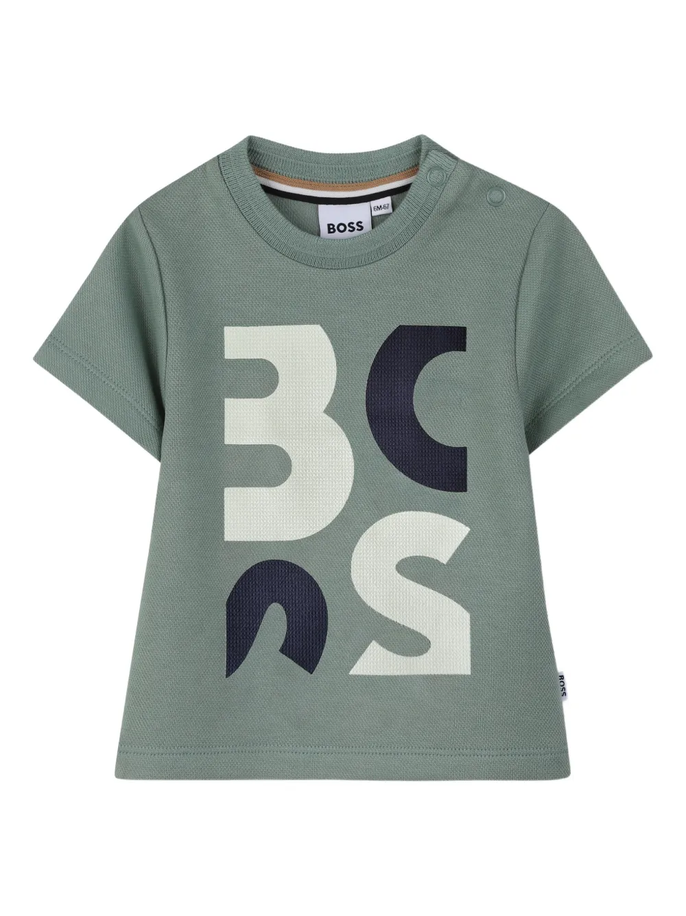 BOSS Kidswear T-shirt con grafica - Verde