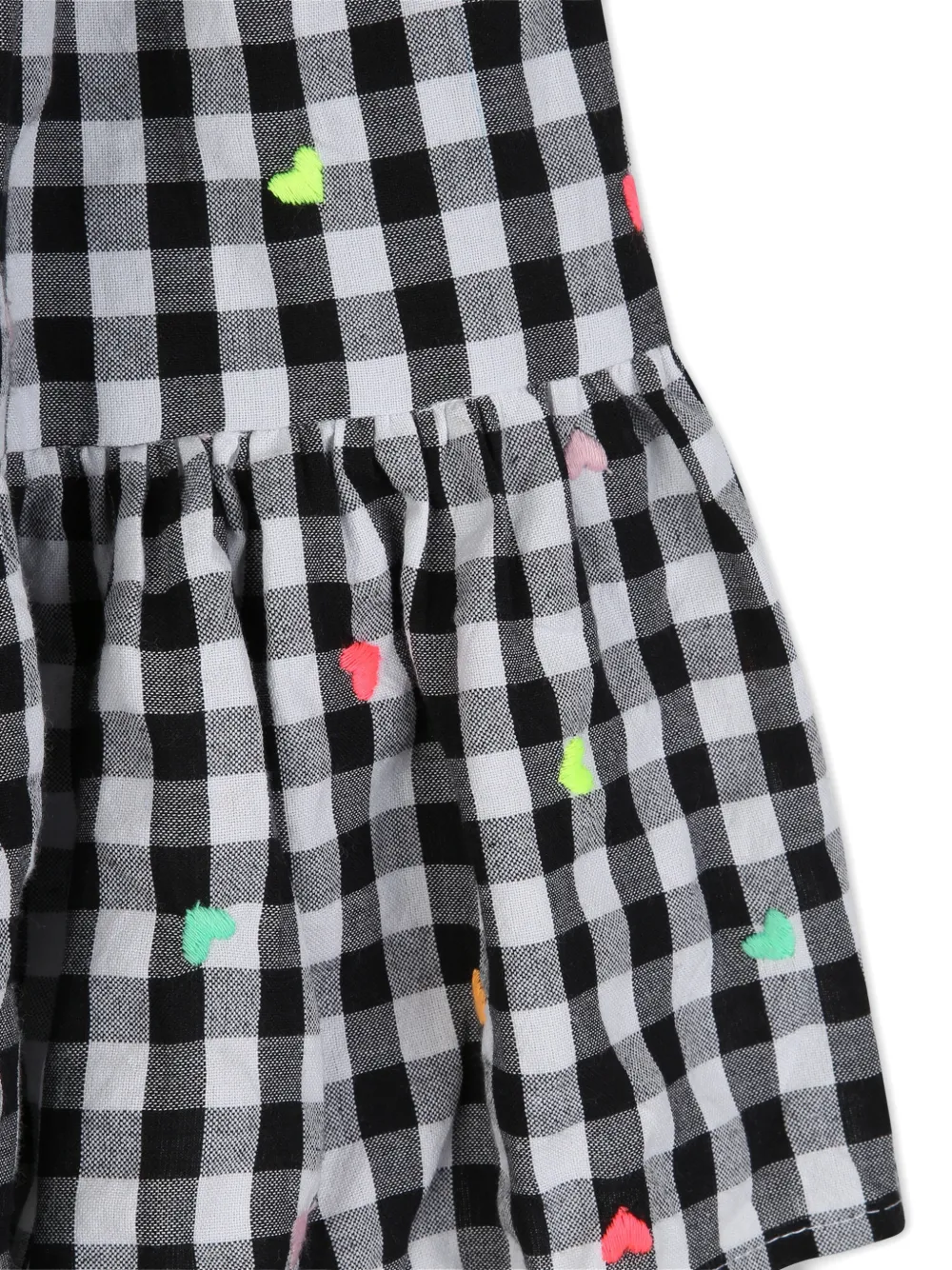 Billieblush Geruite rok met hartpatroon Zwart