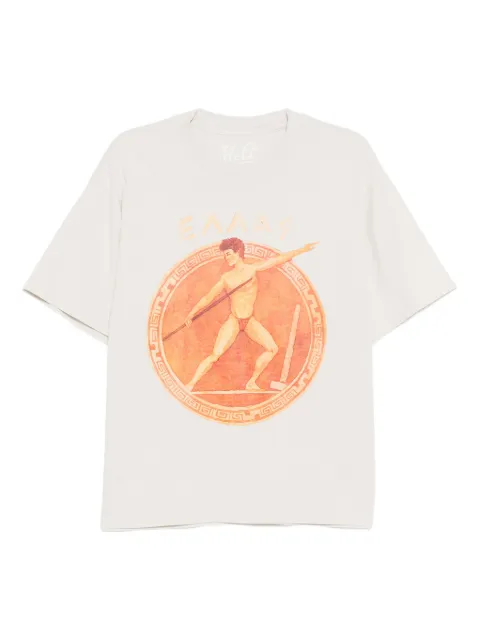 Melt graphic-print T-shirt