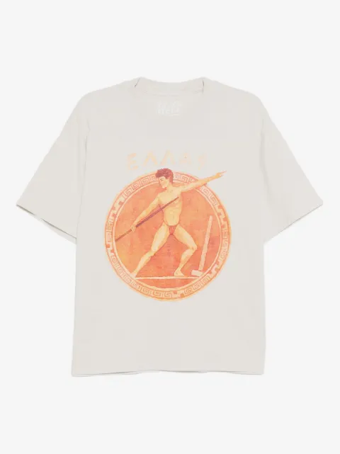 Melt graphic-print T-shirt