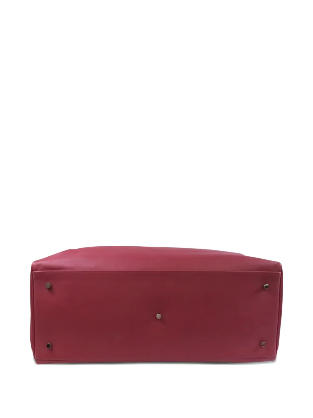 Pre-owned Hermes 2012 50 Kelly Relax Tote Bag In Red