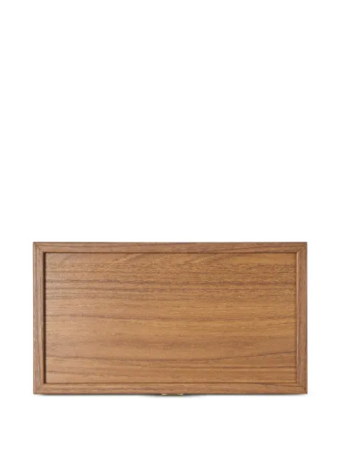 The Conran Shop Milos wood backgammon set