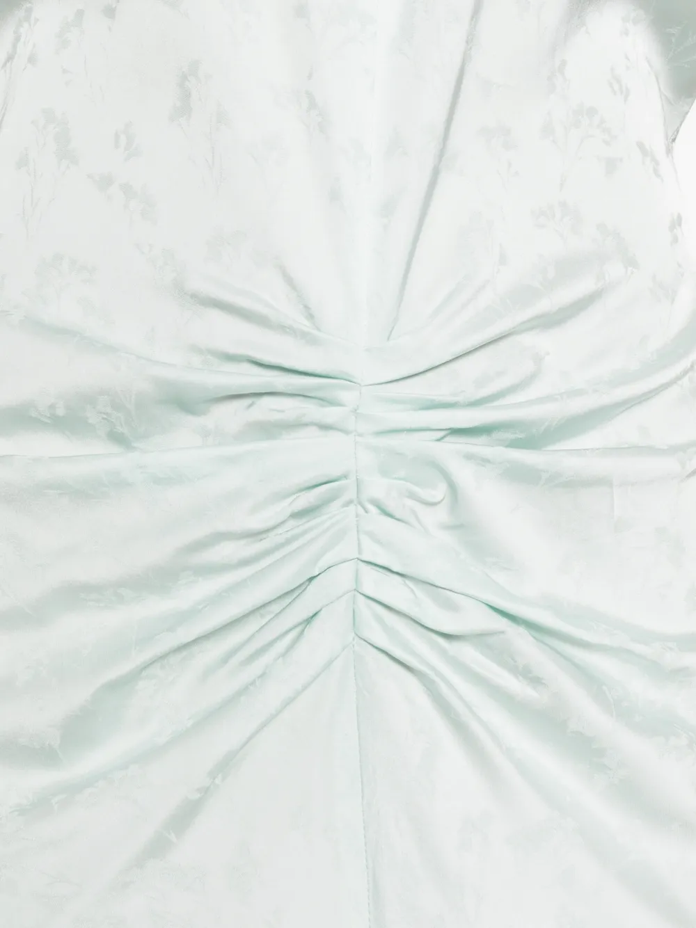 Victoria Beckham Midi-jurk met bloemenprint Groen