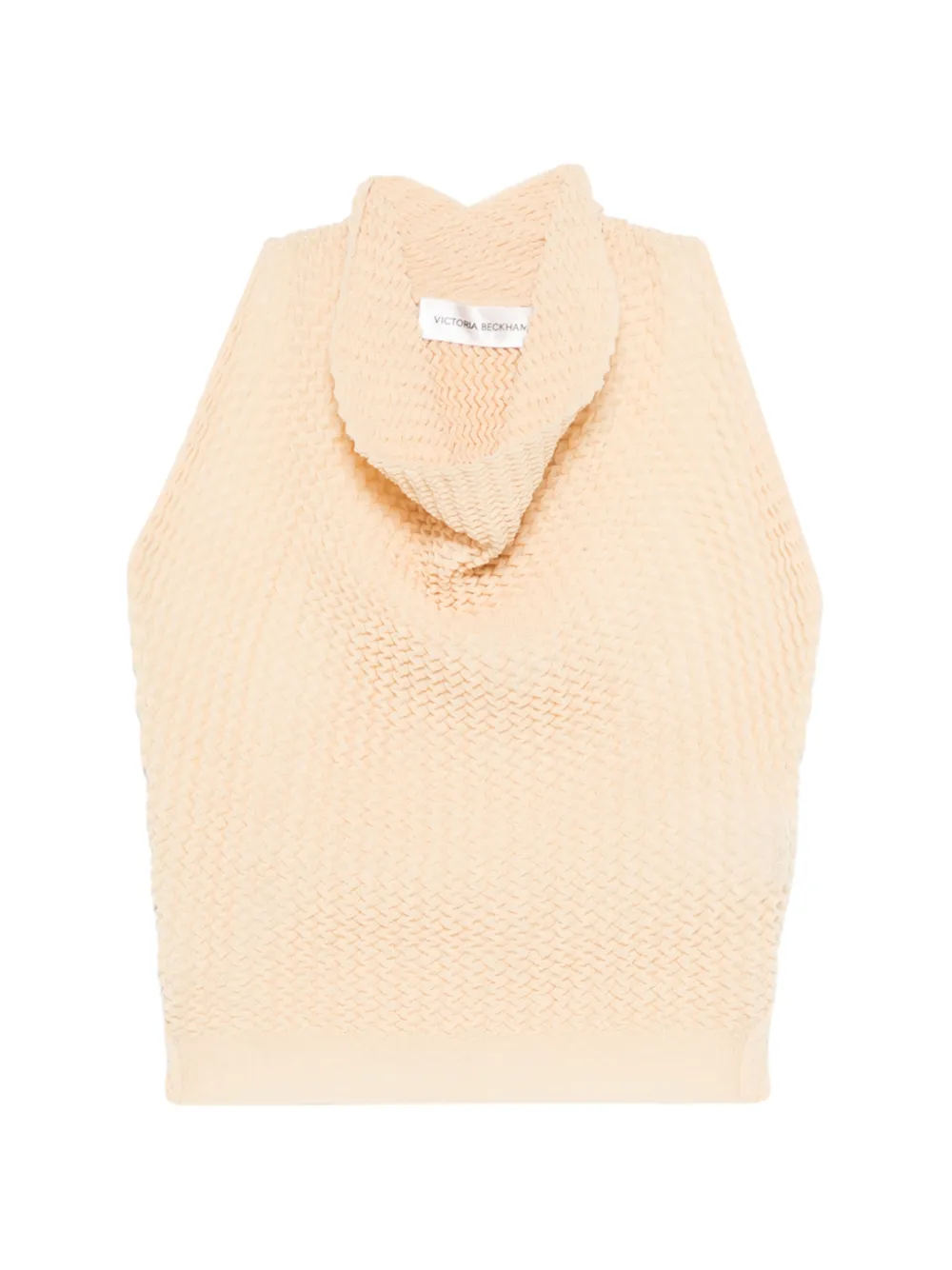 Victoria Beckham draped top - Toni neutri