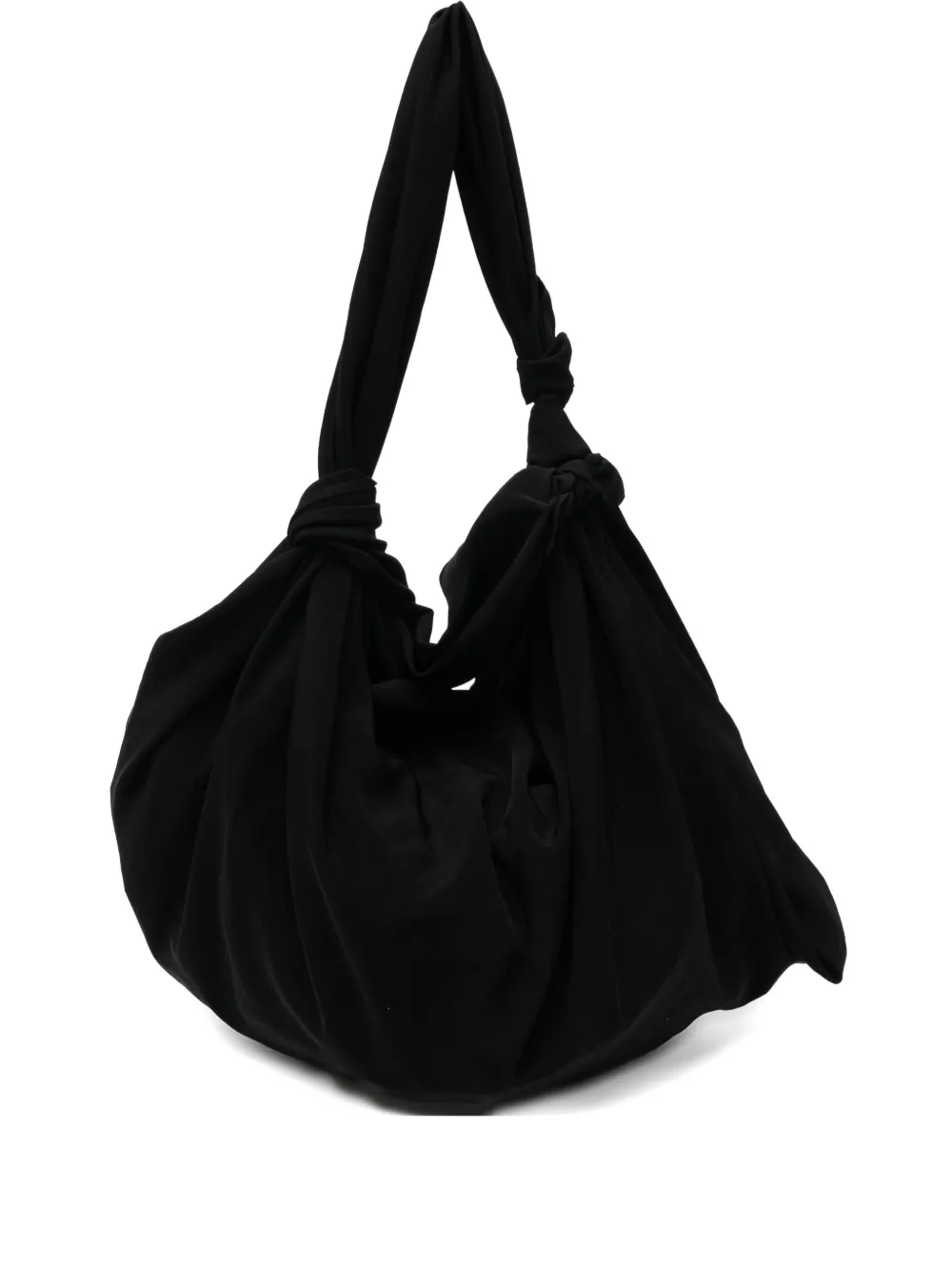 Y's top-handle shoulder bag - Nero