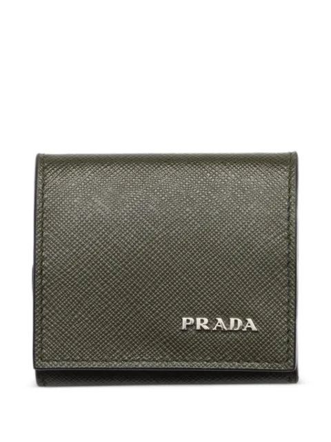 Prada saffiano leather coin purse
