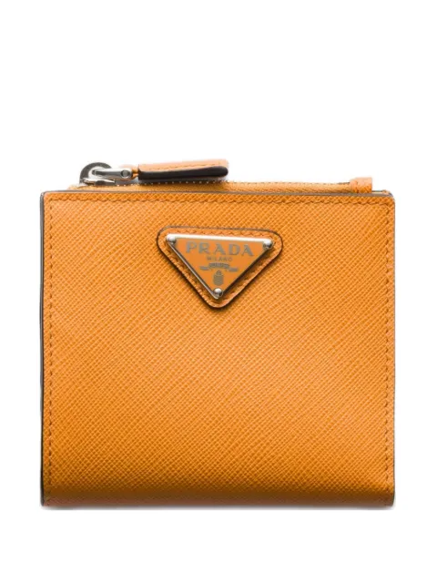 Prada small saffiano leather wallet