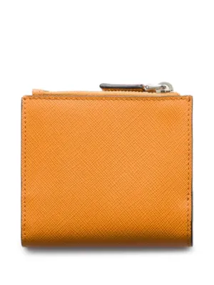 PRADA 6連 キーケース サフィアーノレザー トライアングル オレンジ Prada キーケース | オレンジ | FARFETCH JP