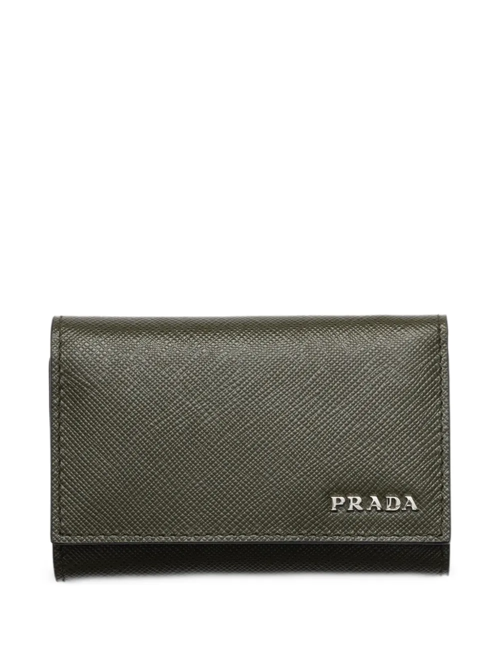 Prada Portachiavi con scritta - Verde