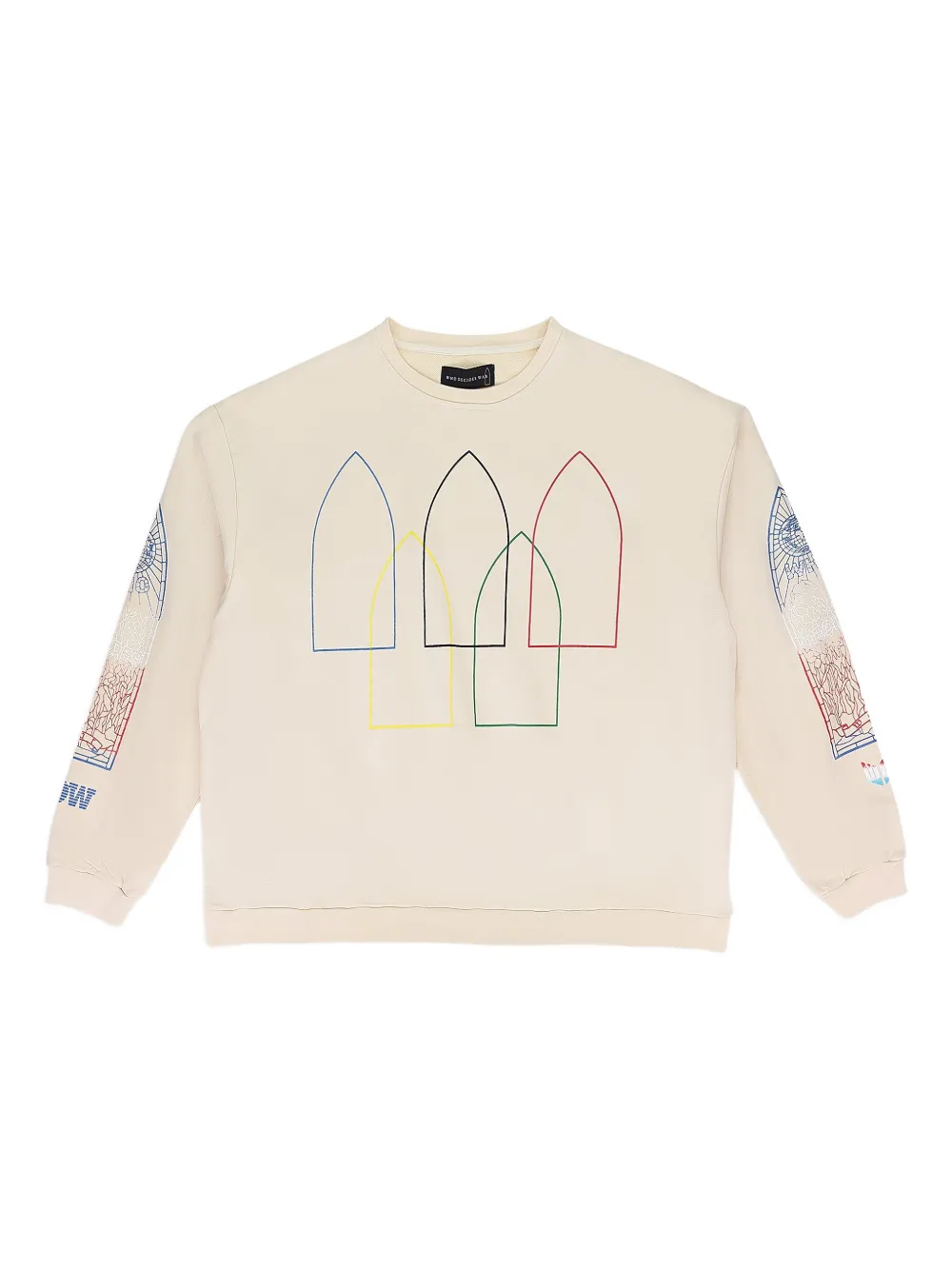 Who+Decides+War+Intertwined+windows+hoodie+-+Tons+neutres