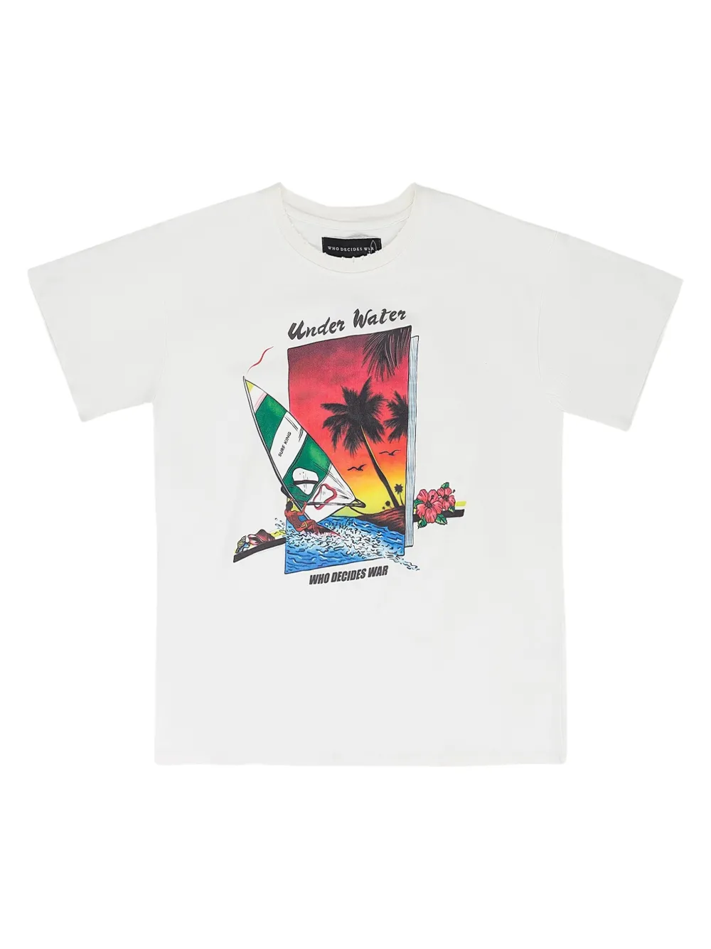 Who+Decides+War+t-shirt+St+Lucy+-+Blanc