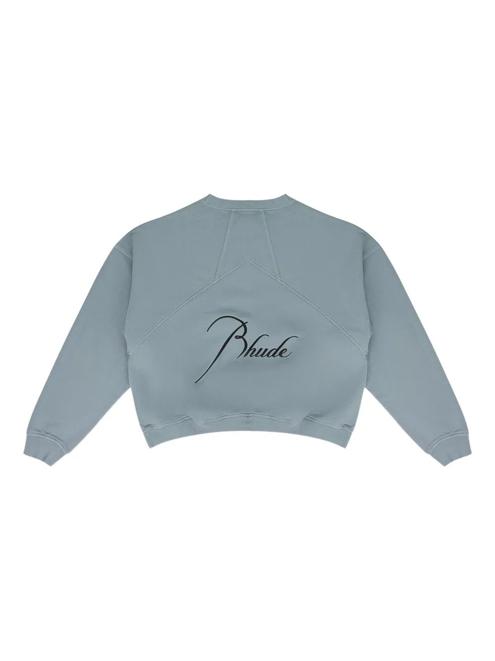 RHUDE crew-neck sweatshirt - Groen