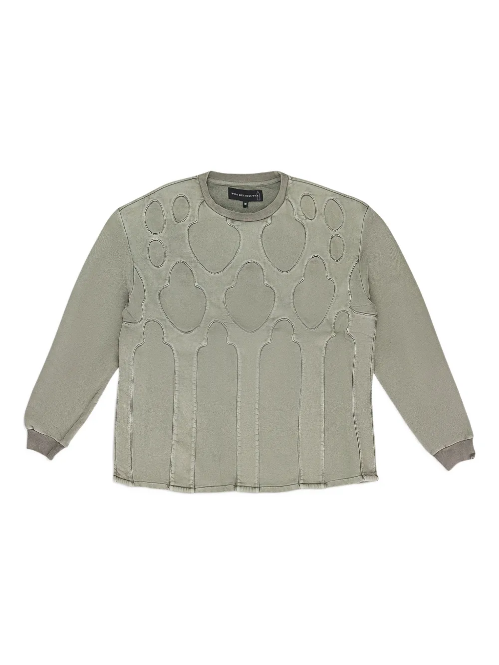 Who Decides War playera Chapel | verde | Image 1