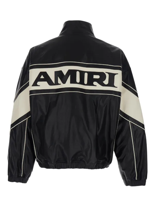 AMIRI レザージャケット | ブラック | FARFETCH JP