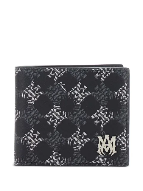 AMIRI logo-plaque wallet