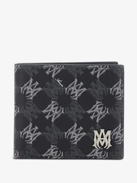 AMIRI logo-plaque bifold wallet