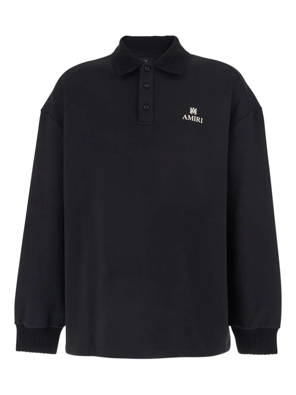 AMIRI logo-print polo shirt - Nero