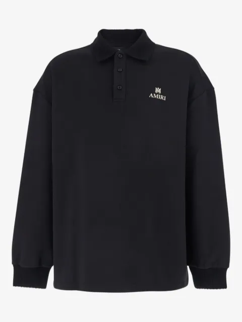 AMIRI MA oversized long sleeve polo