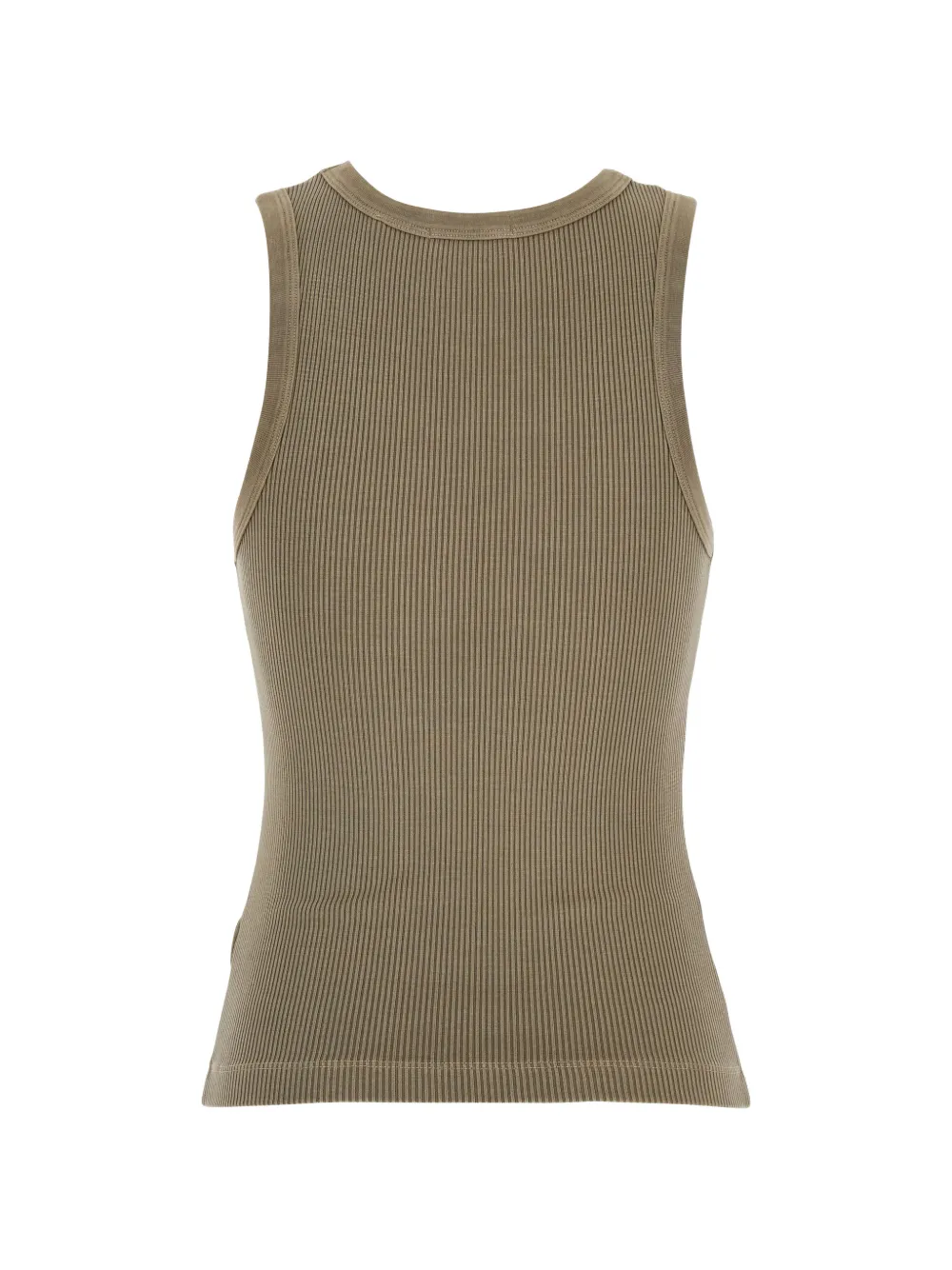 AGOLDE Ribgebreide tanktop Groen