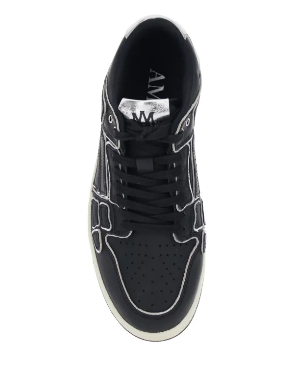 AMIRI Skel Top Perforated Sneakers | Black | FARFETCH