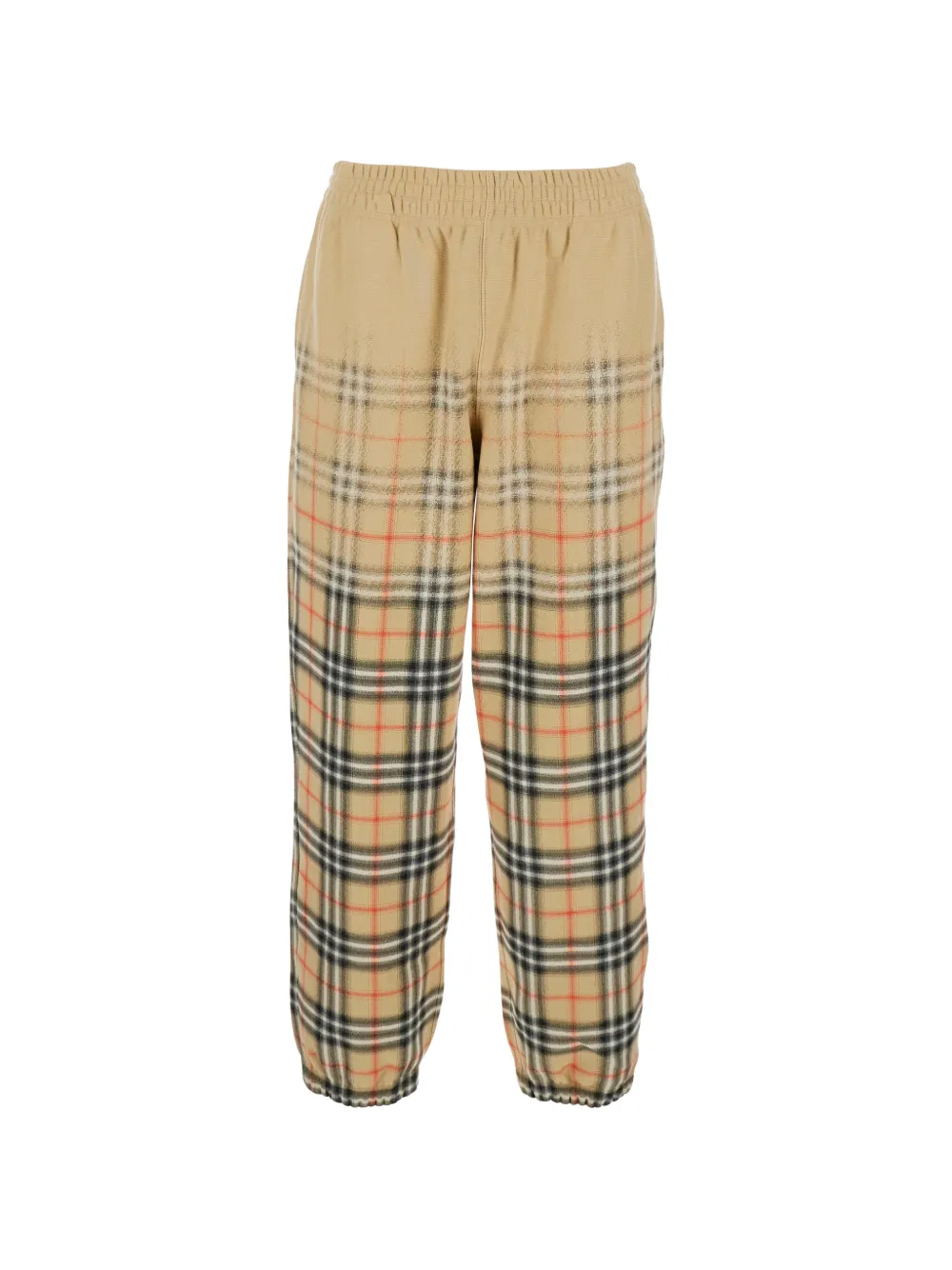 Burberry gradient check track pants - Toni neutri