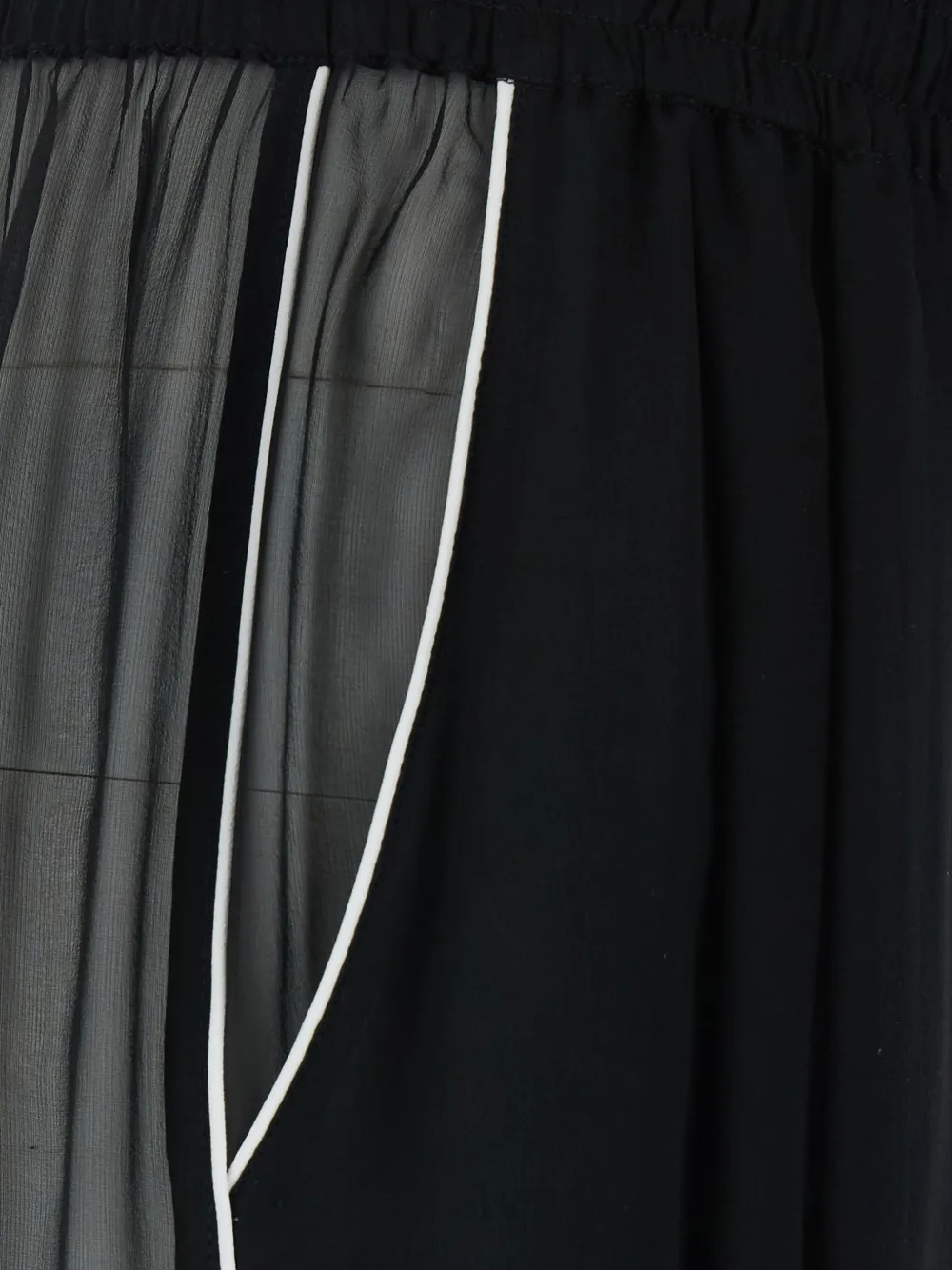 Dolce & Gabbana Broek met wijde pijpen Zwart