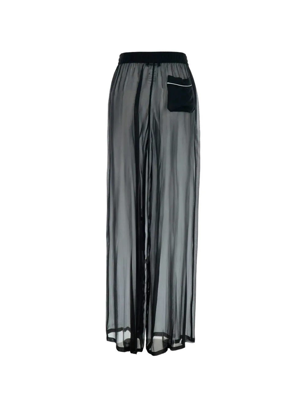 Dolce & Gabbana Broek met wijde pijpen Zwart