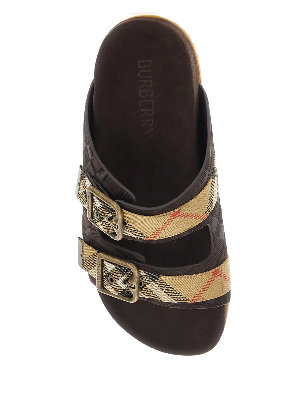 Burberry Sandalen met gespbandje Zwart