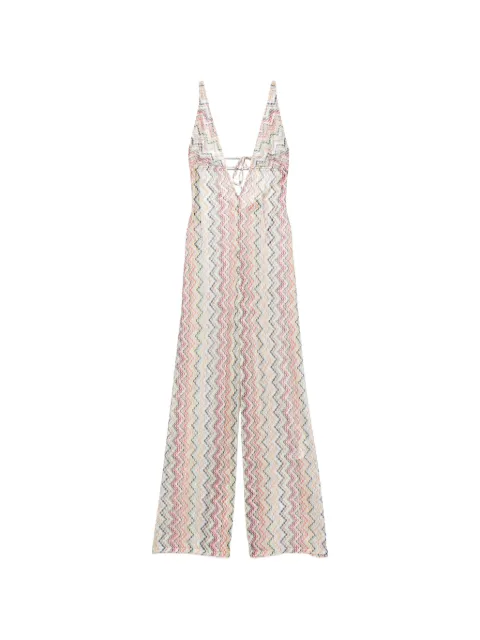 Missoni mono largo con motivo en zigzag