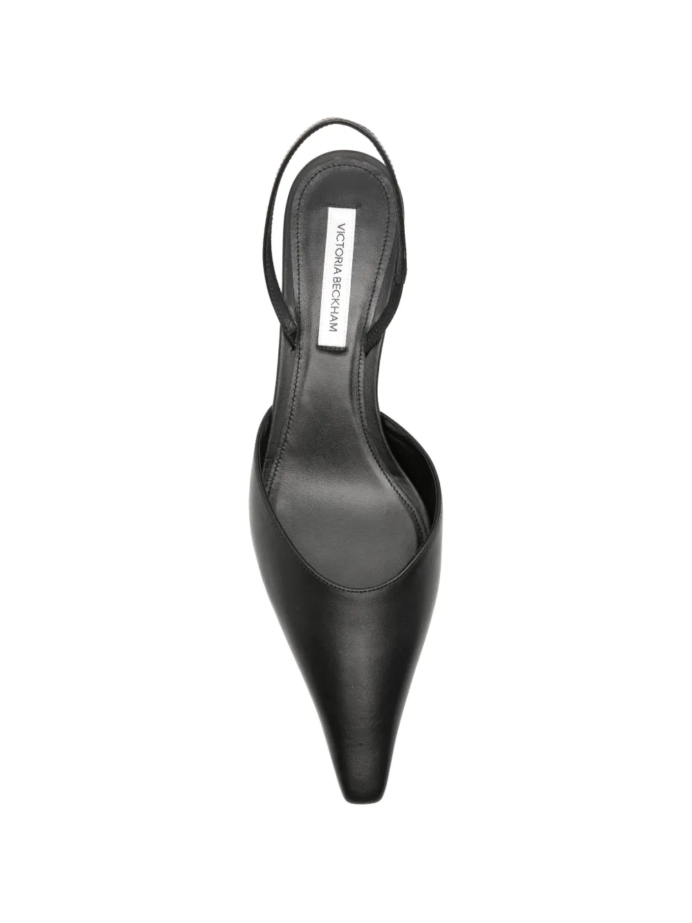 Victoria Beckham Sloan halter-back pumps Zwart