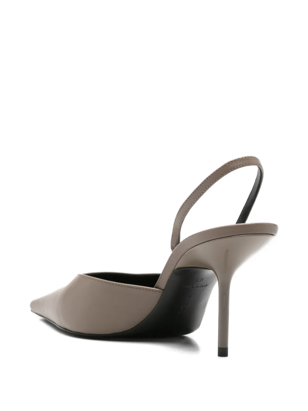 Victoria Beckham pointed-toe slingback pumps Grijs