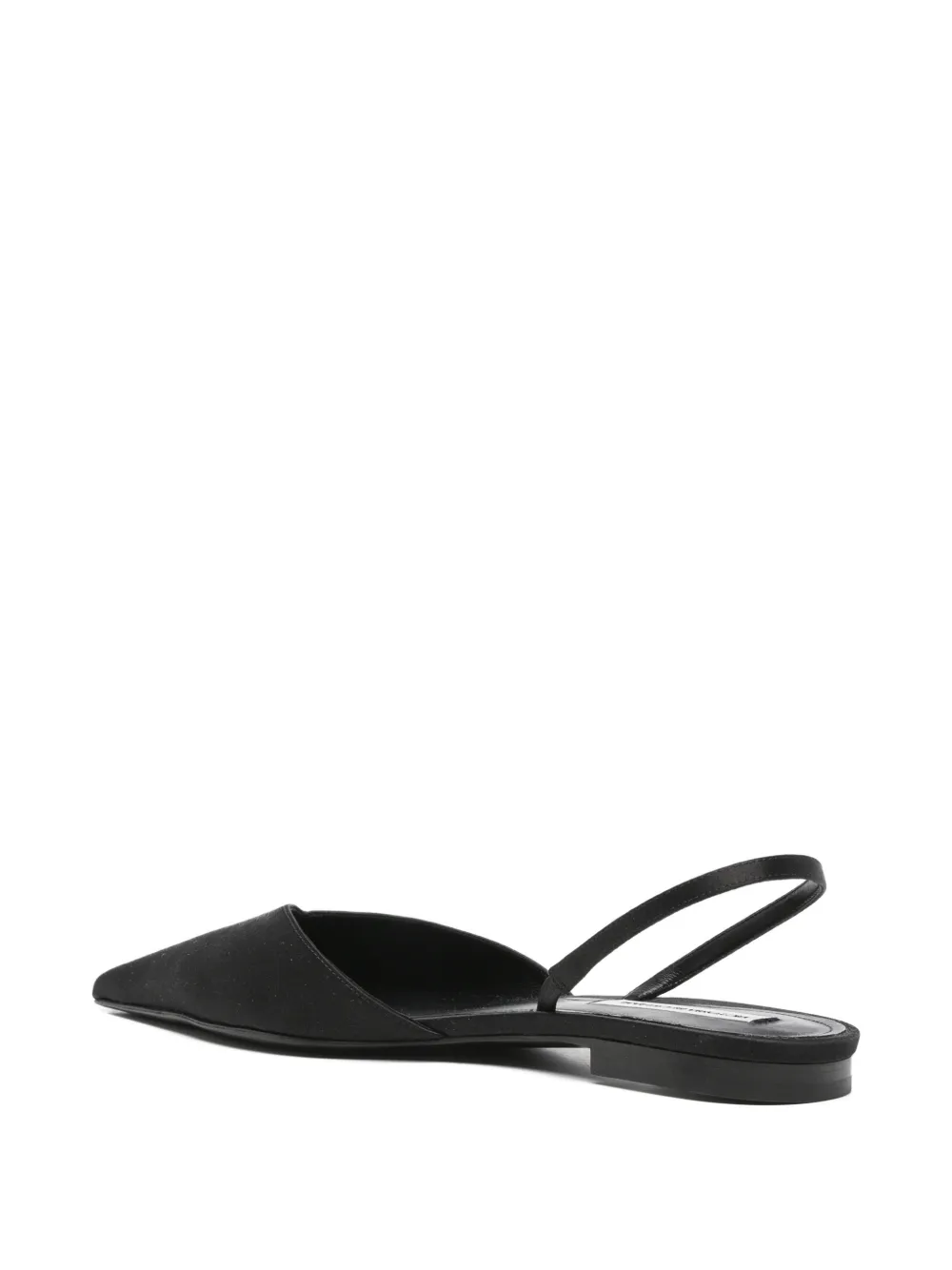Victoria Beckham Sloan asymmetric pumps Zwart