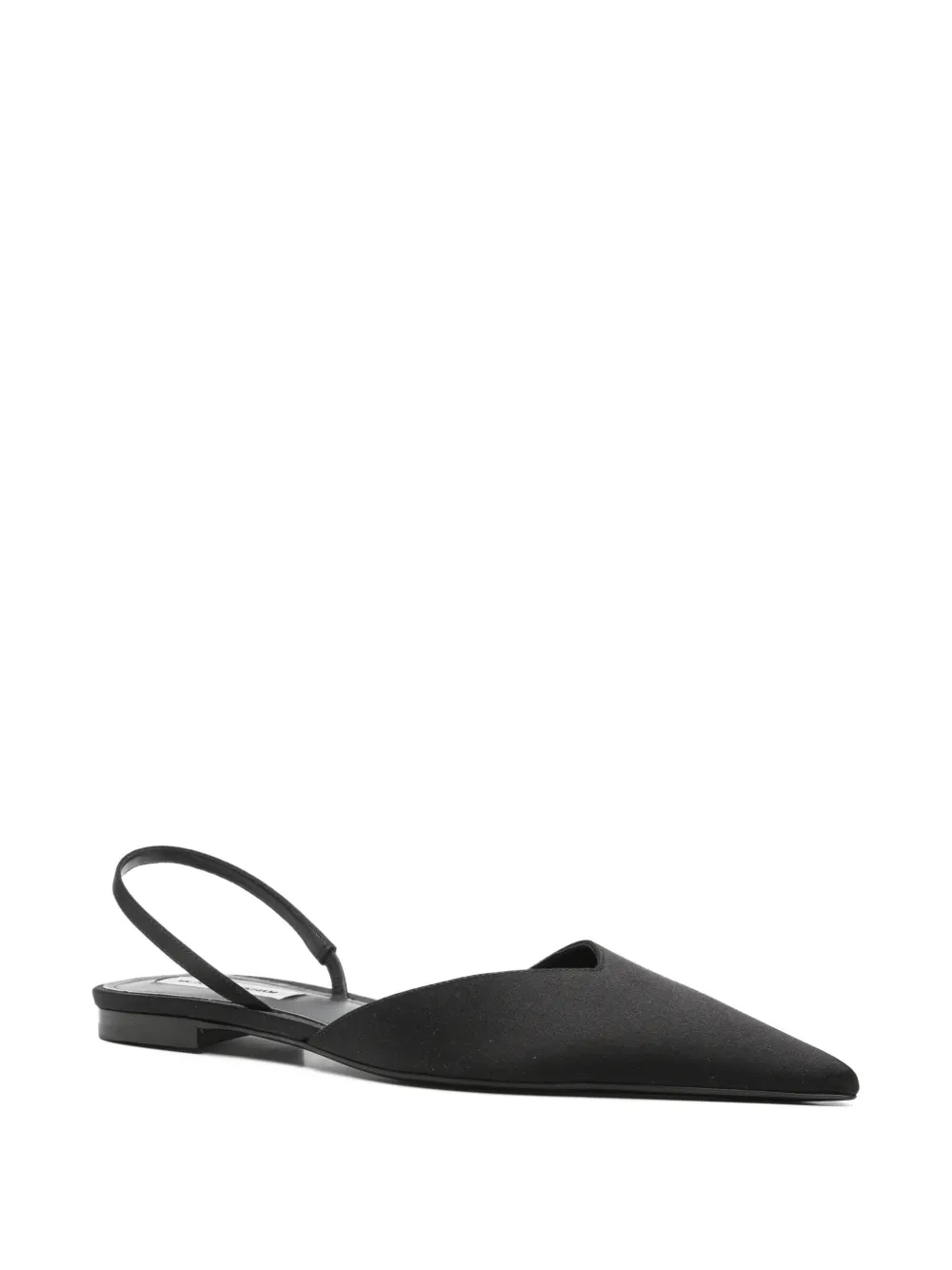 Victoria Beckham Sloan asymmetric pumps Zwart