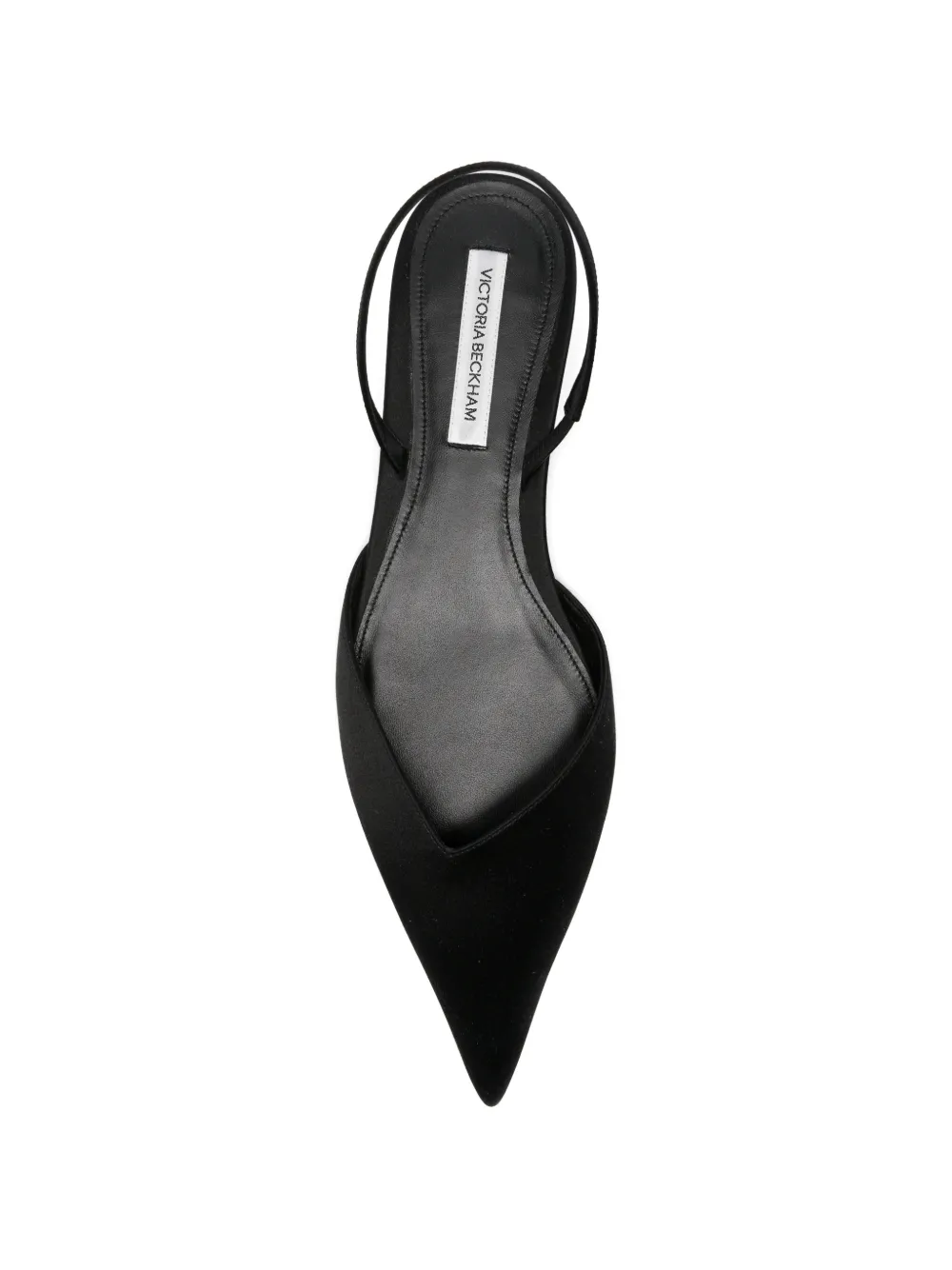 Victoria Beckham Sloan asymmetric pumps Zwart