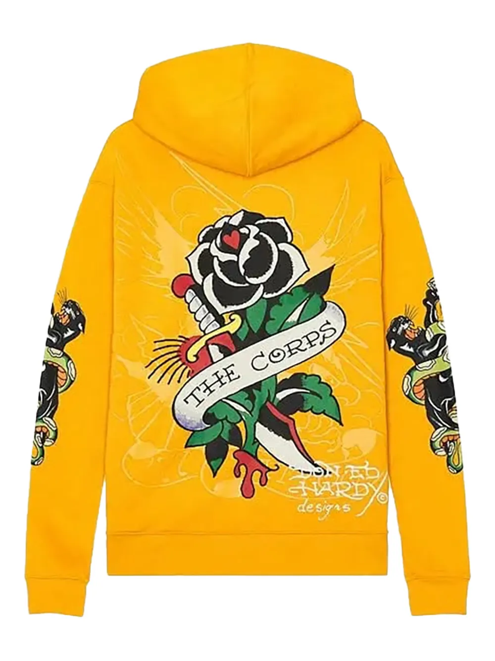 Ed Hardy Panther Snake printed hoodie | Hoodies | Image 2